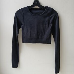 Lululemon Ebb to Street Long Sleeve Black Women's 4